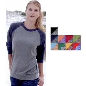 Alternative (r) Eco (r) - X S- X L - Unisex Colorblocked Fleece Crewneck Sweatshirt. Blank Product