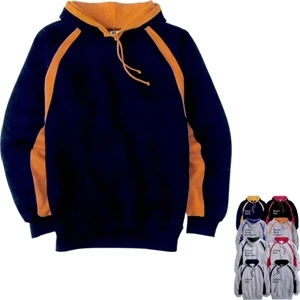 Badger (r) - S- X L - Hook Hooded Sweatshirt. 9.5 Oz., Low Pill 60% Ringspun Cotton/40% Polyester. Blank