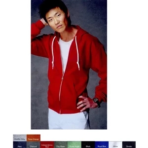 Anvil (r) - 2 X L-3 X L - Full Zip Hooded Sweatshirts That's Perfectly Practical And Wonderfully Warm. Blank
