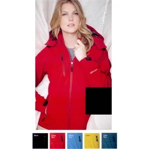 Stormtech (r) Discovery - S- X L - Ladies Thermal Hooded Jacket With Heat Reflective Mesh. Blank Product