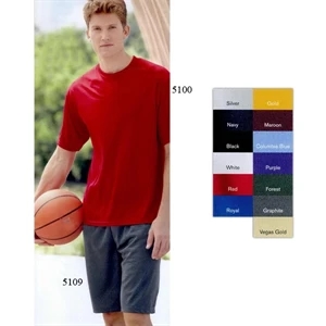 C2 Sport - S- X L - Performance T-shirt With Self-fabric Collar. Blank Product