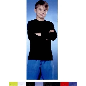 Gildan (r) - Colors - Performance Long Sleeve Youth T-shirt With Aqua F X (r) Wicking Properties. Blank