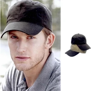 Outdoor Cap (r) - Waxed Cotton Canvas Cap With Self Strap Buckle Closure. Blank