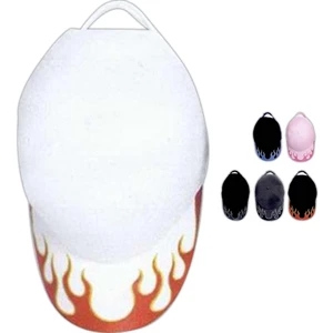 Magic Headwear - Structured Mid-profile Cap With Flame Design. Blank Product
