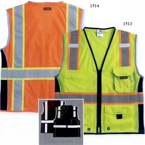 Ml Kishigo - 3 X L - Lime Class 2 Vest With Reflective Trim. Blank Product