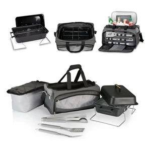 Buccaneer - The Original All-in-one Grill, Cooler & Tote, Plus Bbq Tools