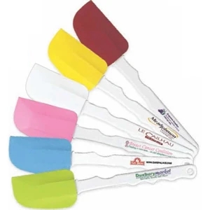 Cook's Favorite - Extra Large Silicone Spatula Mounted On A Ergonomic Grip, Non-slip Handle
