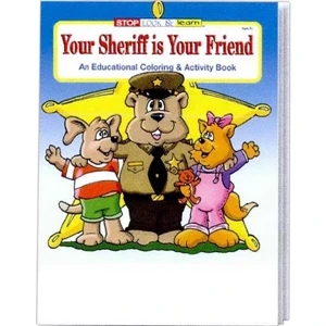 Your Sheriff Is Your Friend Educational Coloring And Activity Book Fun Pack