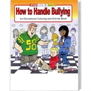 How To Handle Bullying Coloring/activity Book Fun Pack With Imprinted Crayon Box