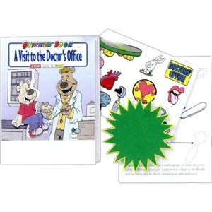 A Visit To The Doctor's Office Sticker And Coloring Activity Book Fun Pack
