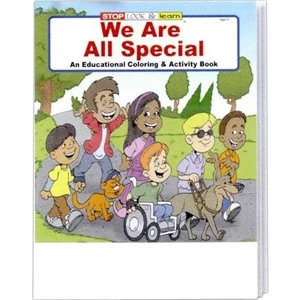 We Are All Special Coloring And Activity Book Fun Pack With A 4-pack Of Crayons