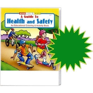 A Guide To Health And Safety Coloring And Activity Book Fun Pack With Crayons