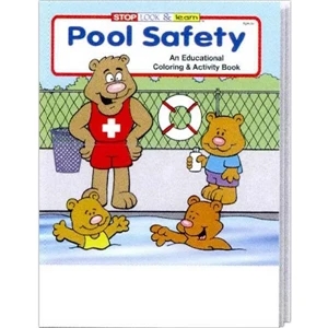 Pool Safety Coloring And Activity Book Fun Pack With Crayons In Imprinted Box