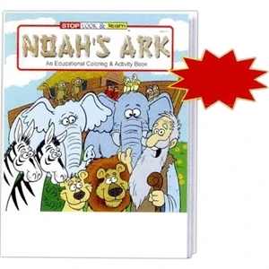 Noah's Ark Coloring And Activity Book Fun Pack With Crayons In Imprinted Box