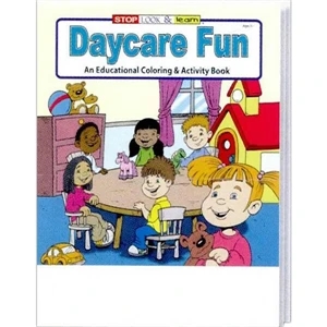Daycare Fun Coloring And Activity Book Fun Pack With A 4-pack Of Crayons