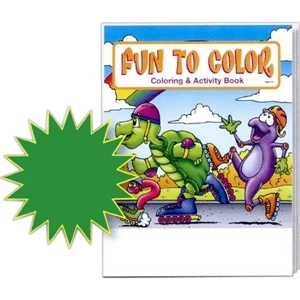 Fun To Color Coloring And Activity Book Fun Pack With Crayons In Imprinted Box