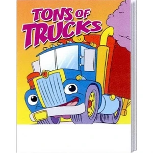 Tons Of Trucks Everyday Coloring And Activity Book Fun Pack With Crayons