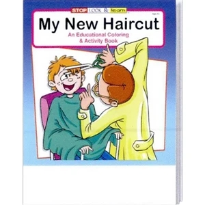 My New Haircut Coloring And Activity Book Fun Pack With A 4-pack Of Crayons