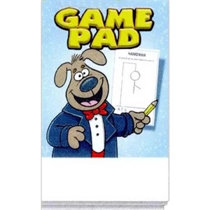 Game Pad Activity Pad Fun Pack With A 4-pack Of Crayons In Imprinted Box