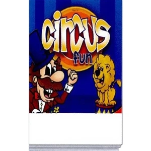 Circus Fun Activity Pad Fun Pack With A 4-pack Of Crayons In Imprinted Box