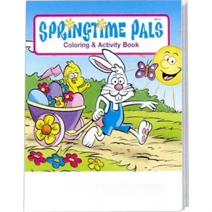 Springtime Pals Coloring And Activity Book Fun Pack With Crayons In Imprinted Box
