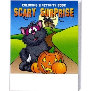Scary Surprise Halloween Coloring And Activity Book Fun Pack With Crayons