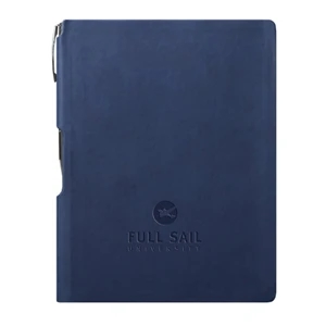 Groove - Journal - With Pen. Navy Blue. Change The Way You Think. Modern, Sleek