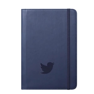 E-reader - Reader Cover - Navy Blue. Leather-like Hardcover, Secure Elastic Corner Tabs