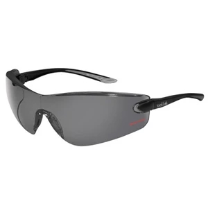 Bolle (r) Cobra (r) - Gray Lens - Safety Glasses With Microfiber Pouch And Adjustable Neck Cord