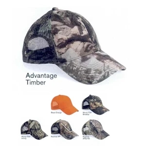 Outdoor Cap (r) - Camo Cap Made Of 60% Brushed Cotton /40% Polyester Twill. Blank Product