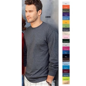 Gildan (r) - Neutrals S- X L - Adult Long Sleeve T-shirt. 6.1 Oz., Preshrunk 100% Cotton. Blank Product