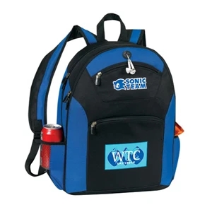 Monarch - Computer Backpack With Large Zippered Padded And Laptop Sleeve Main Compartment