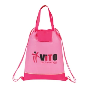 Polypropylene Two-Way Drawstring Tote