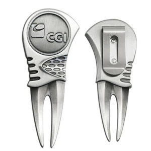 Faro - Back-action With Die Struck Ball Marker - Action/back-action Divot Tool