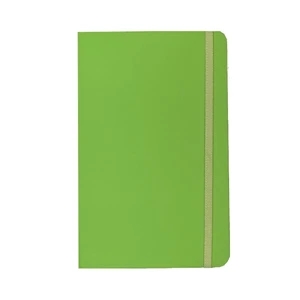 Ecosystem (tm) - Journal - Small Kiwi. Hardcover, 100 Percent Post-consumer Recycled Paper