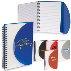 Fold 'n Close - Polypropylene Cover Tucks Close, 70 Ruled, 5" X 7" Sheets/book