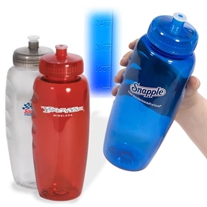 Polyclear (tm) Eco-responsible (tm) - Gripper Sports Bottle, Bpa Free, 30 Oz
