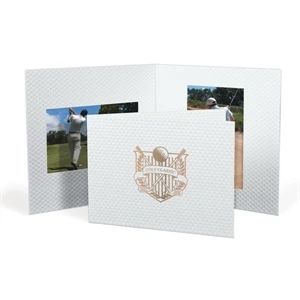 Single Horizontal Opening - Golf Ball Texture Folder, Dimpled Just Like A Golf Ball!