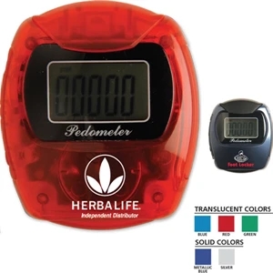 Marathon - Pedometer That Attaches Easily To The Top Of Pants, Belts Or Pockets