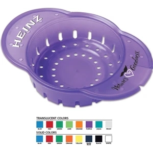 Strain-it (tm) - Can Strainer Fits Over Most Vegetable, Fruit And Tuna Cans To Quickly Drain
