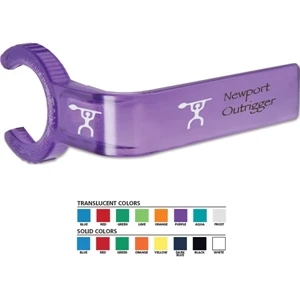 Aqua-clip (tm) - Bottle Clip/opener. Clips Around Most Bottled Water Or Beverage Bottles