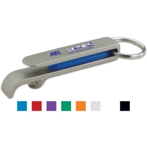 Deluxe Beverage Wrench (tm) - Combination Can/bottle Opener With Alloy Design