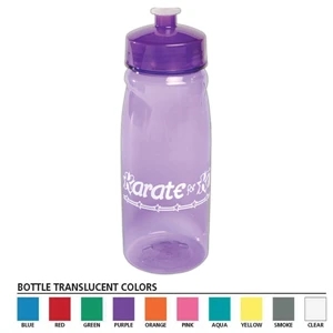 Grip'n Sip Polysure (tm) - 24 Oz Wide Mouth Designed Pet Bottle With Convenient Grip
