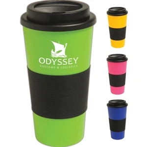 Express Commuter - 16 Oz Double-wall Insulated Tumbler Makes Handling Hot Drinks Easy When On The Go