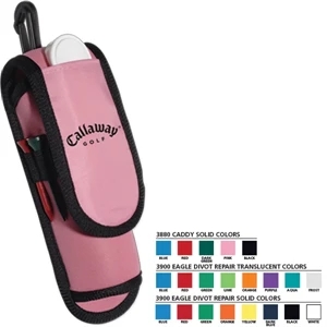 Golf Ball Caddy, Ultimate Neoprene-like Ball Sleeve That Clips To Golf Bags
