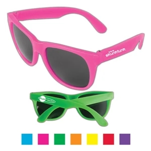 Sweet - Vibrant Colored Sunglasses With Dark, Ultraviolet Protective Lenses