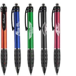 Temecula Mgc - Wide-body Ballpoint Pen With Matte Metallic Barrel And Chrome Ferrule
