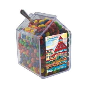 Food Gifts Superstore - Candy Bin With Skittles Candy. Skittles In House Shaped Candy Bin Dispenser