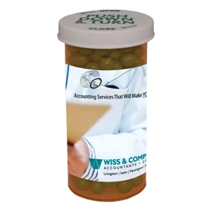 Candy King - Pill Bottle Filled With Spearmints. A Spearmints In Pill Bottle Special