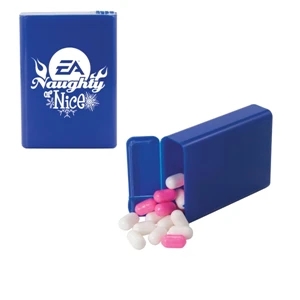 Mint Man - Refillable Plastic Mint/candy Dispenser With Colored Bullet Candy. Candy Dispenser